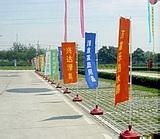 桂林刀旗租赁，桂林注水刀旗制作，3米，5米刀旗旗杆